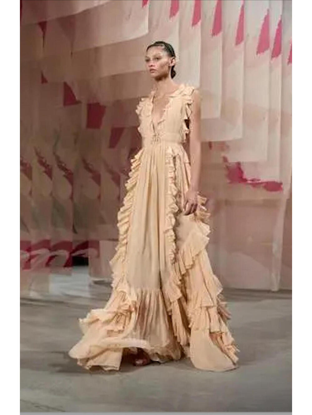 Ulla Johnson Florella Silk Gown in Peony, $1,350 NWT, US 6 #2429